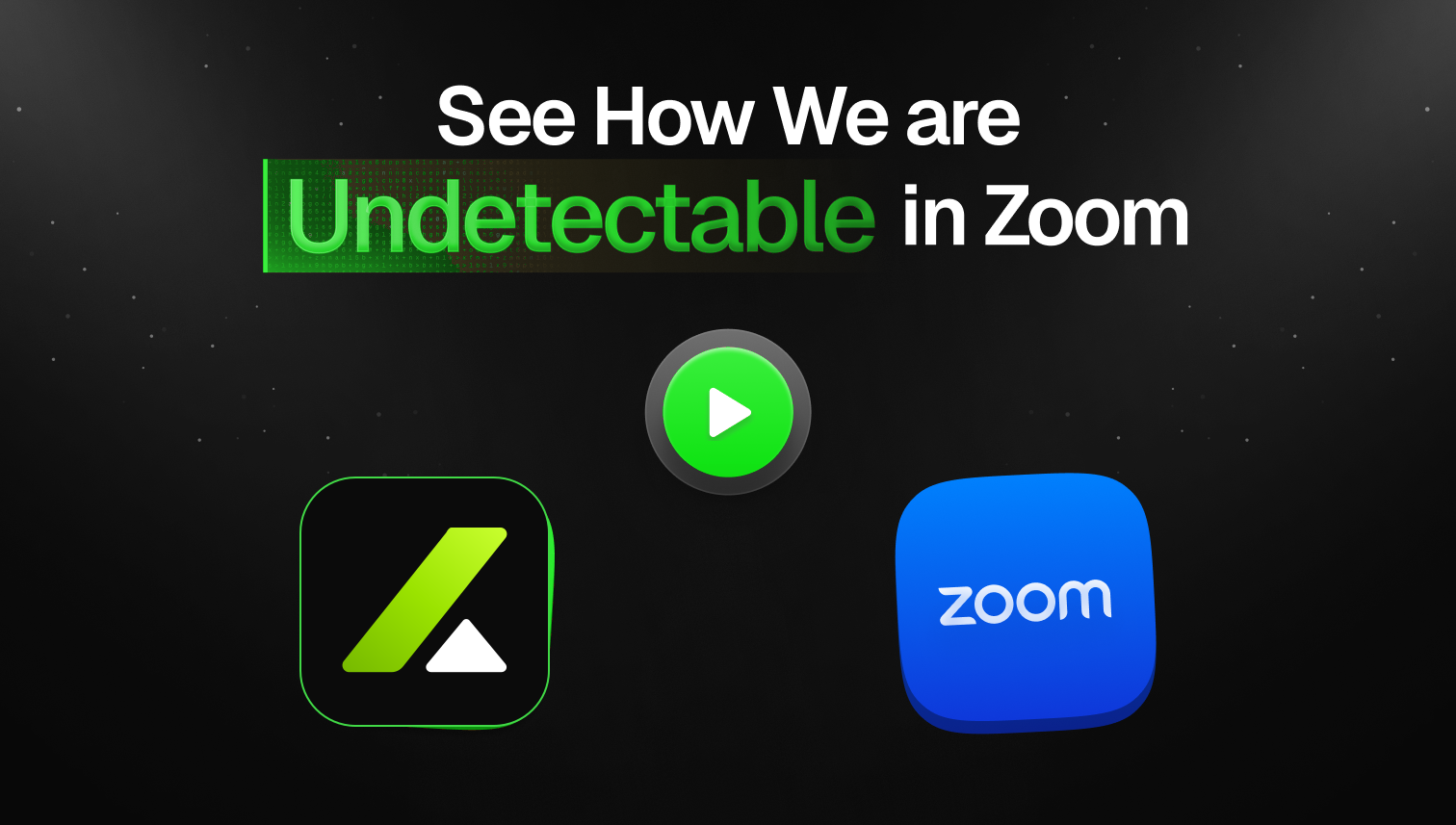 Zoom：Undetectability proof